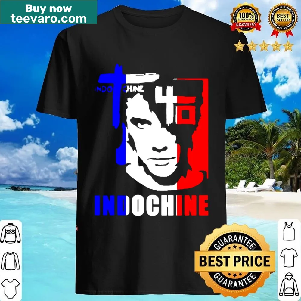 Shirt celebrating the band Indochine