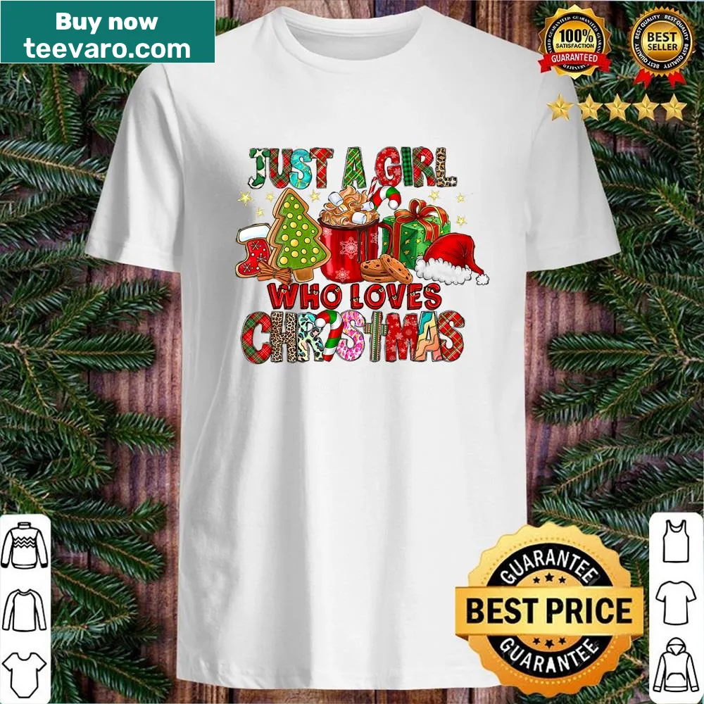 Cute Christmas-themed shirt for women with holiday graphics