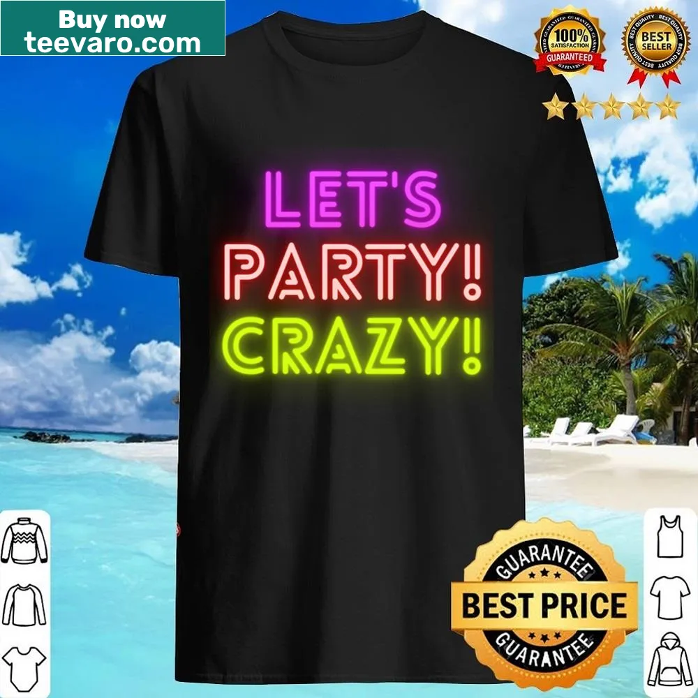 Fun party-themed shirt with a whimsical design