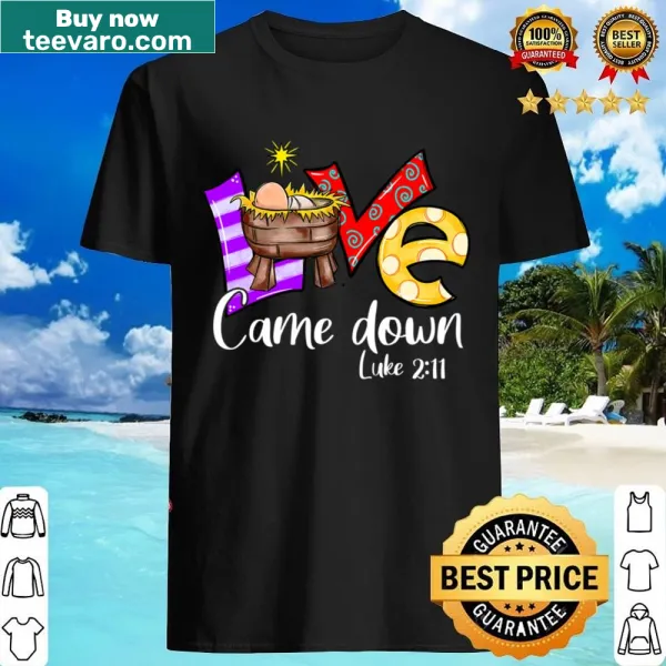 Holiday-themed text on a Christmas pajama shirt