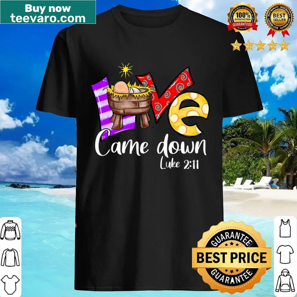 Holiday-themed text on a Christmas pajama shirt