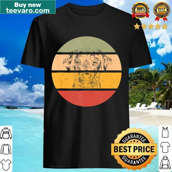 Retro design celebrating Labradors on a dog-lover shirt