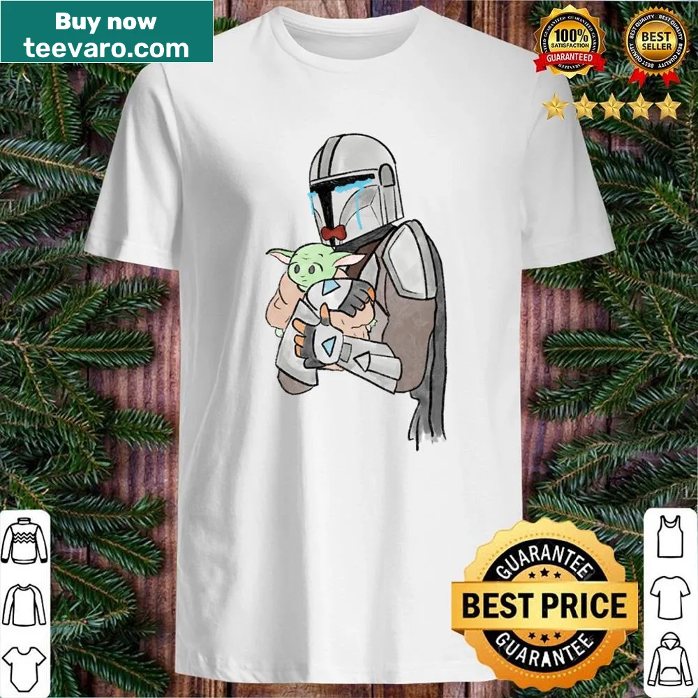 Kawaii-style Christmas shirt featuring a cat dressed as Santa with lights