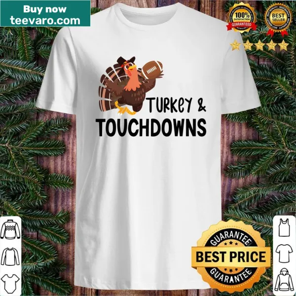Turkey in football jersey illustration for Thanksgiving