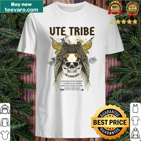 Vintage style shirt honoring the Ute Indian Tribe