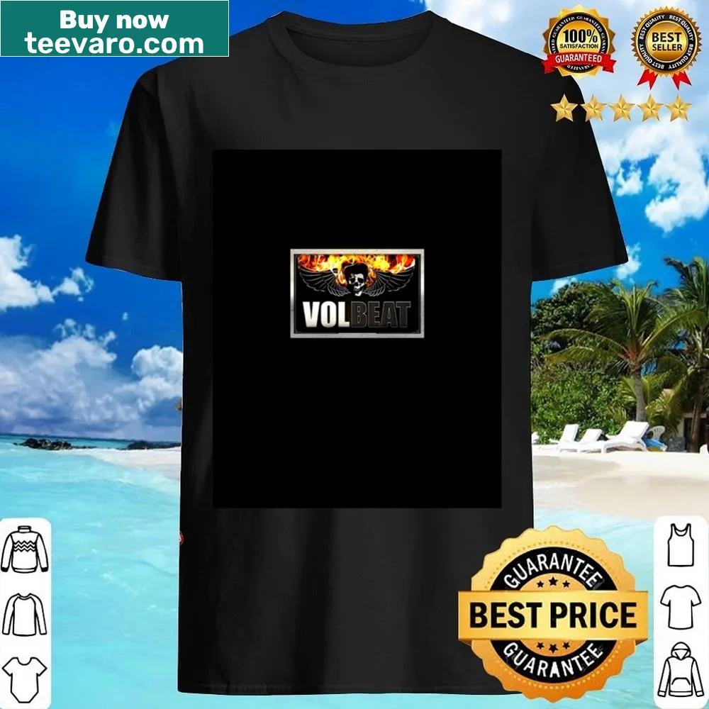 Graphic shirt featuring Volbeat band design