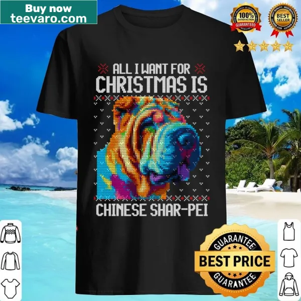 Christmas-themed shirt with Giant Schnauzer text design
