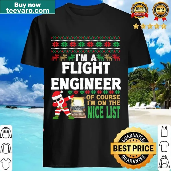 Funny Christmas graphic for flight engineers