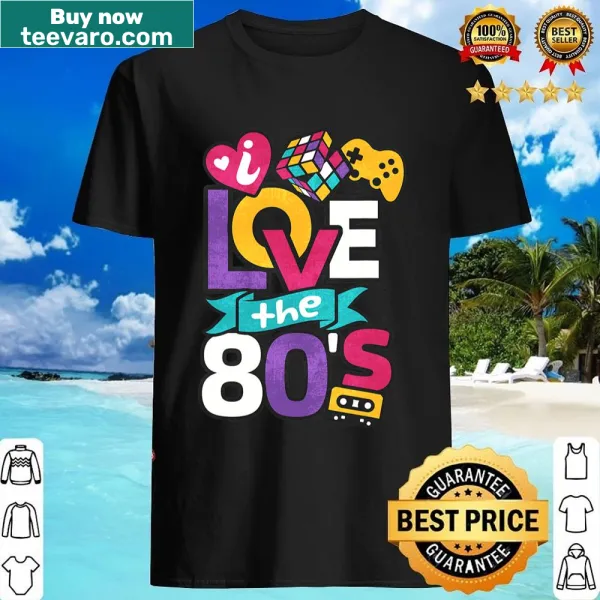 Vintage-style T-shirt celebrating the 80s with a nostalgic design.