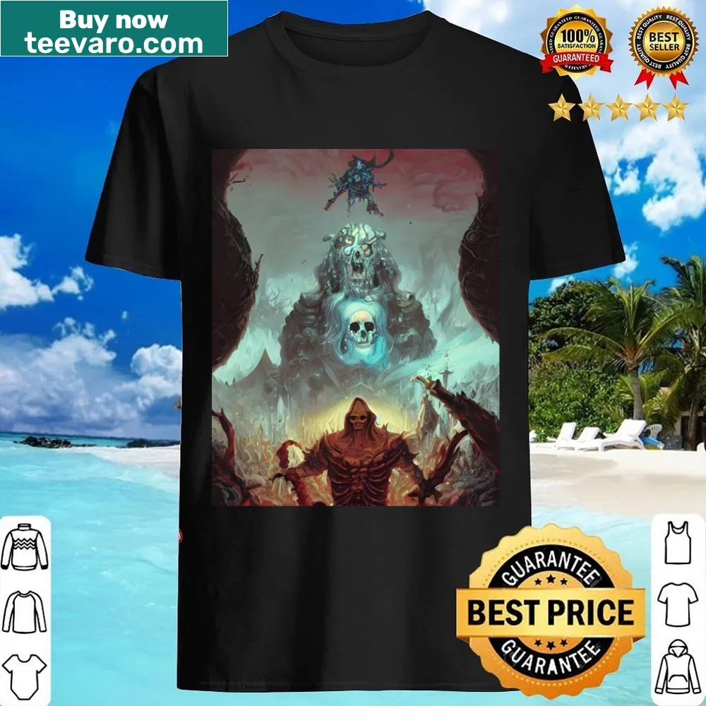 Pit Of Despair graphic shirt with intricate dark illustration