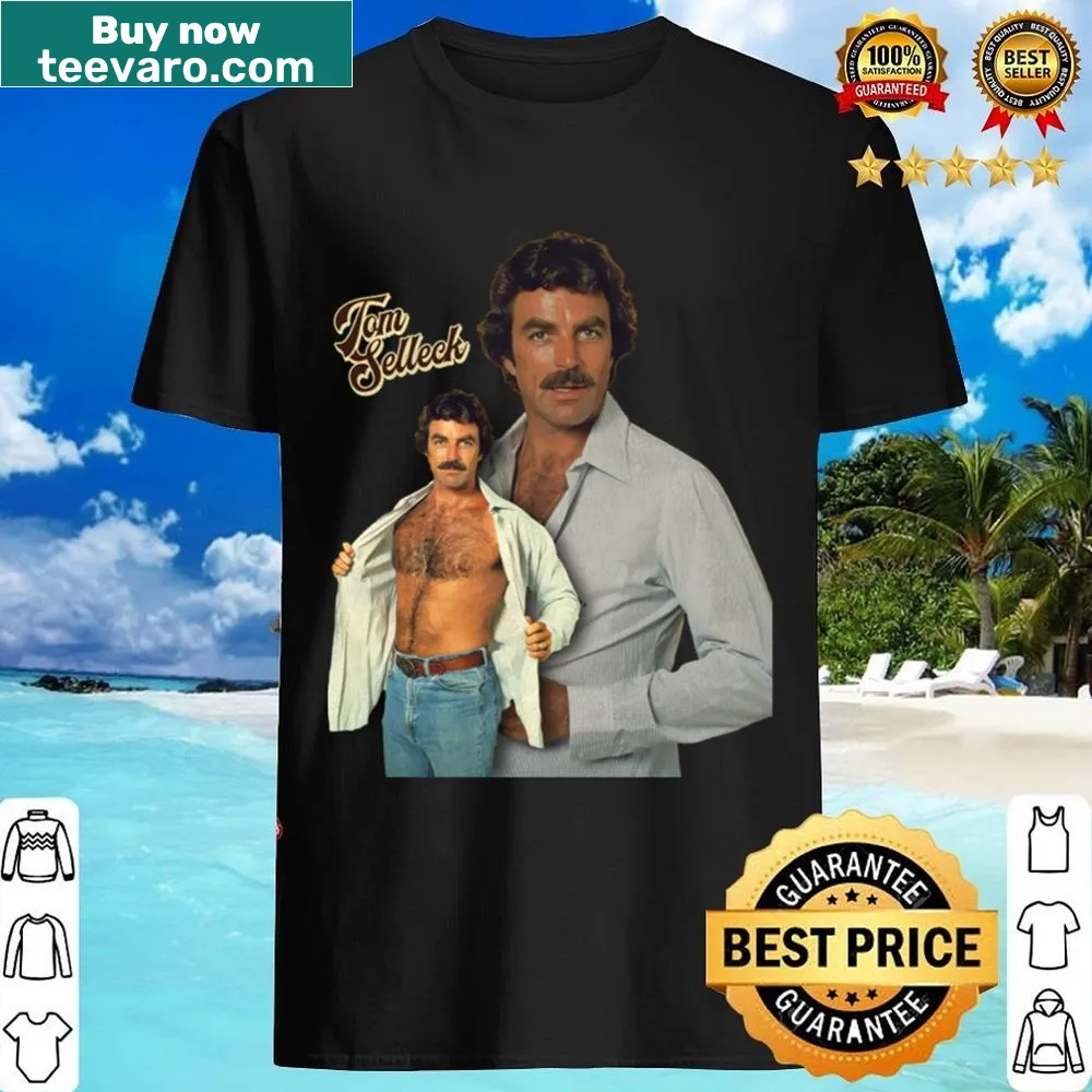 Humorous t-shirt stating 'Tom Selleck Is The Daddy'