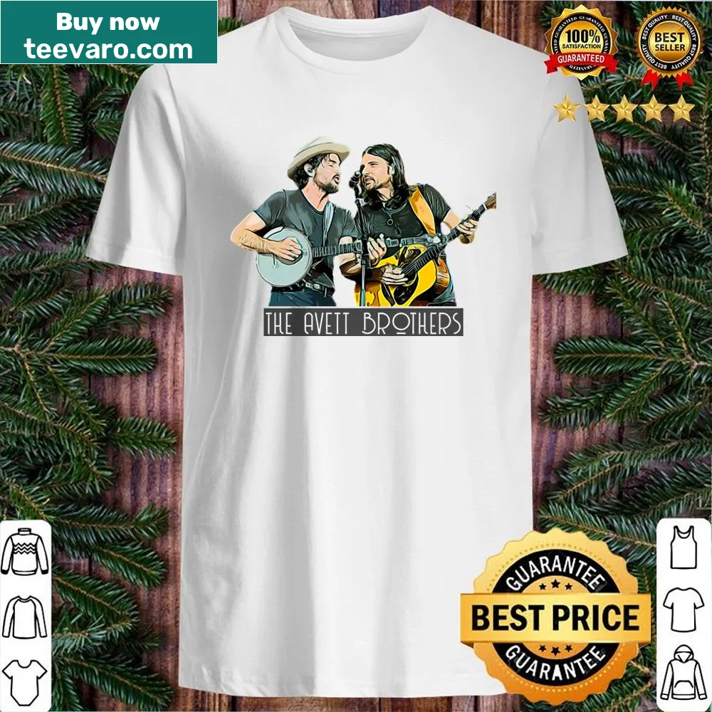 T-shirt featuring the Avett Brothers logo