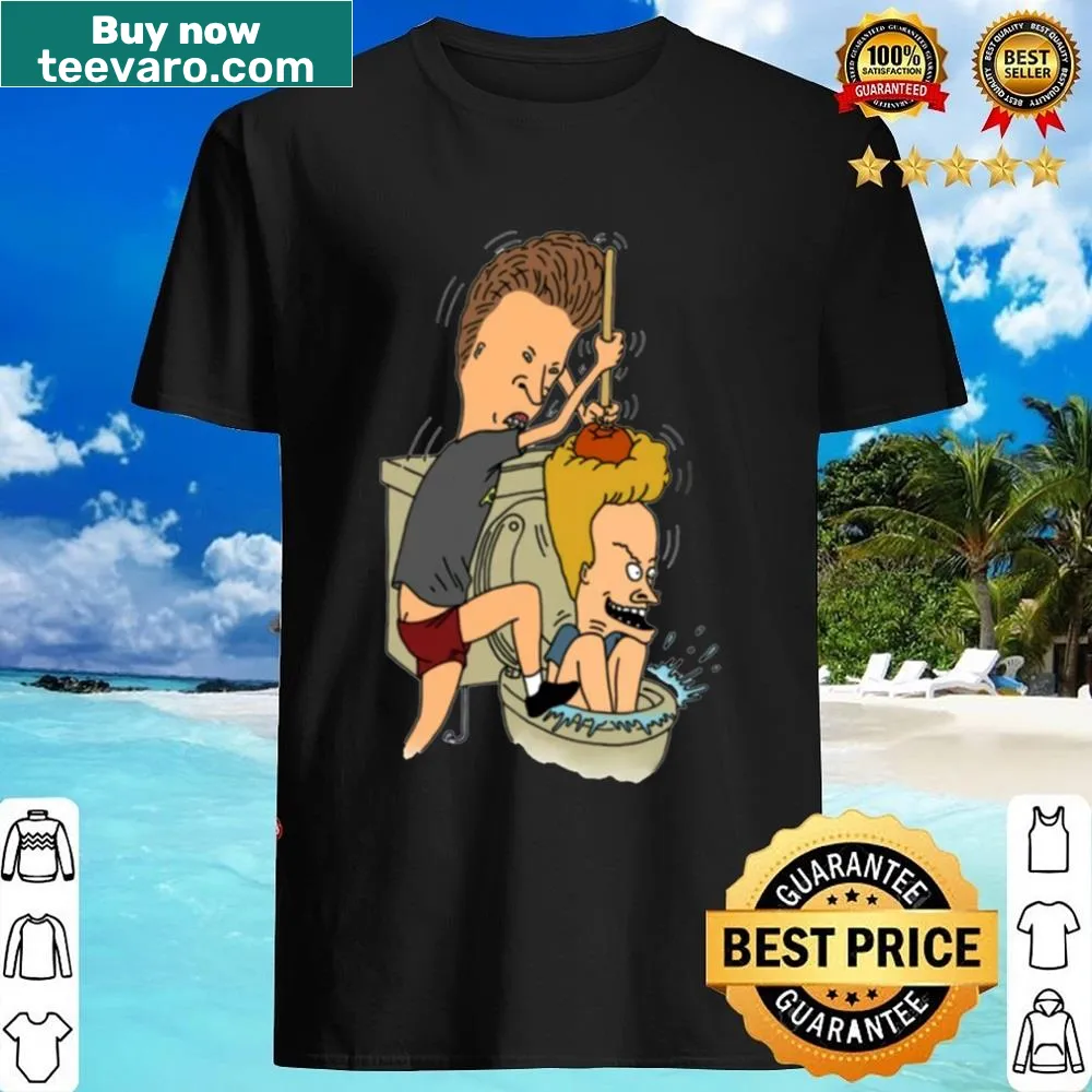 Funny Beavis And Butthead graphic T-shirt