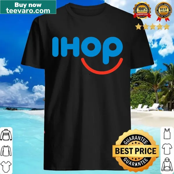 Simple Ihops logo t-shirt for breakfast lovers