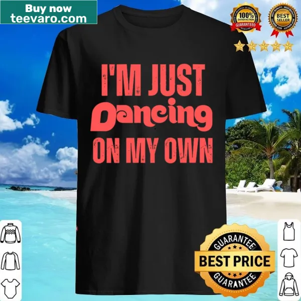 Philly baseball T-shirt with the phrase 'Dancing On My Own'