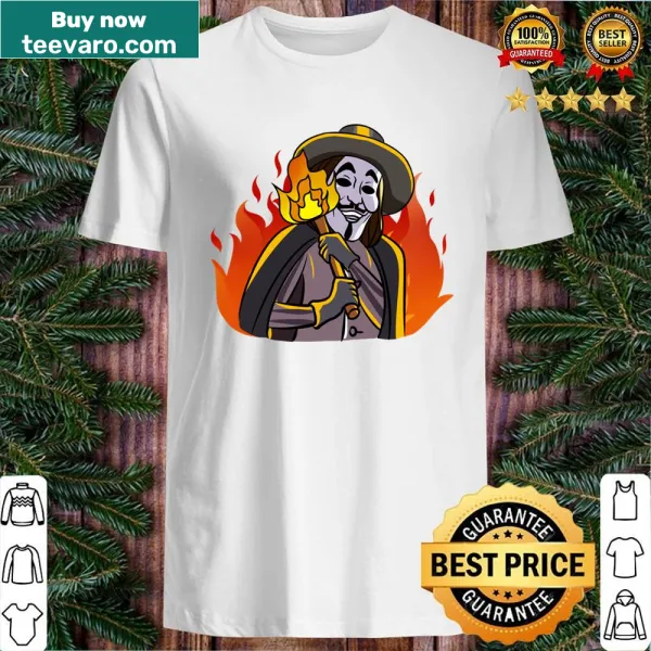 Bold typography T-shirt saying Remember The Fifth Of November
