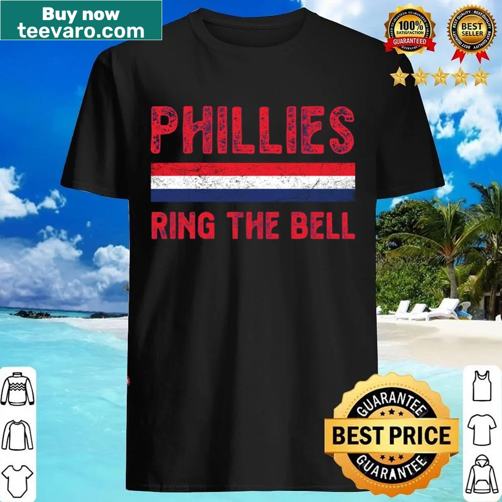 Vintage Phillies T-shirt with 'Ring The Bell' graphic