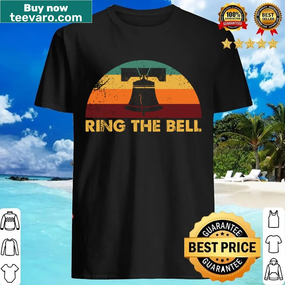 Vintage-inspired T-shirt with a bell graphic for the holidays