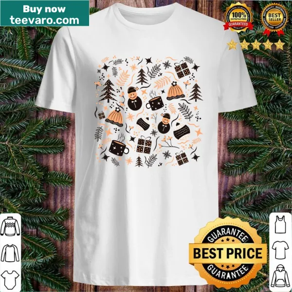 Festive shirt celebrating the Christmas holidays with cheerful design