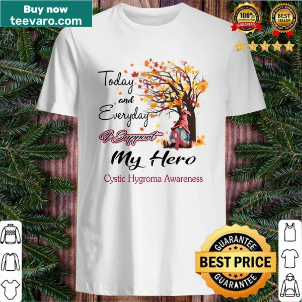 Awareness T-shirt supporting cystic hygroma with heartfelt message