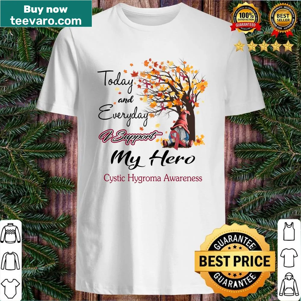 Awareness T-shirt supporting cystic hygroma with heartfelt message