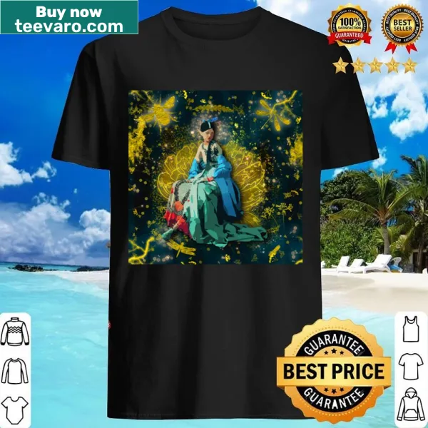 Fairy princess themed pattern shirt.