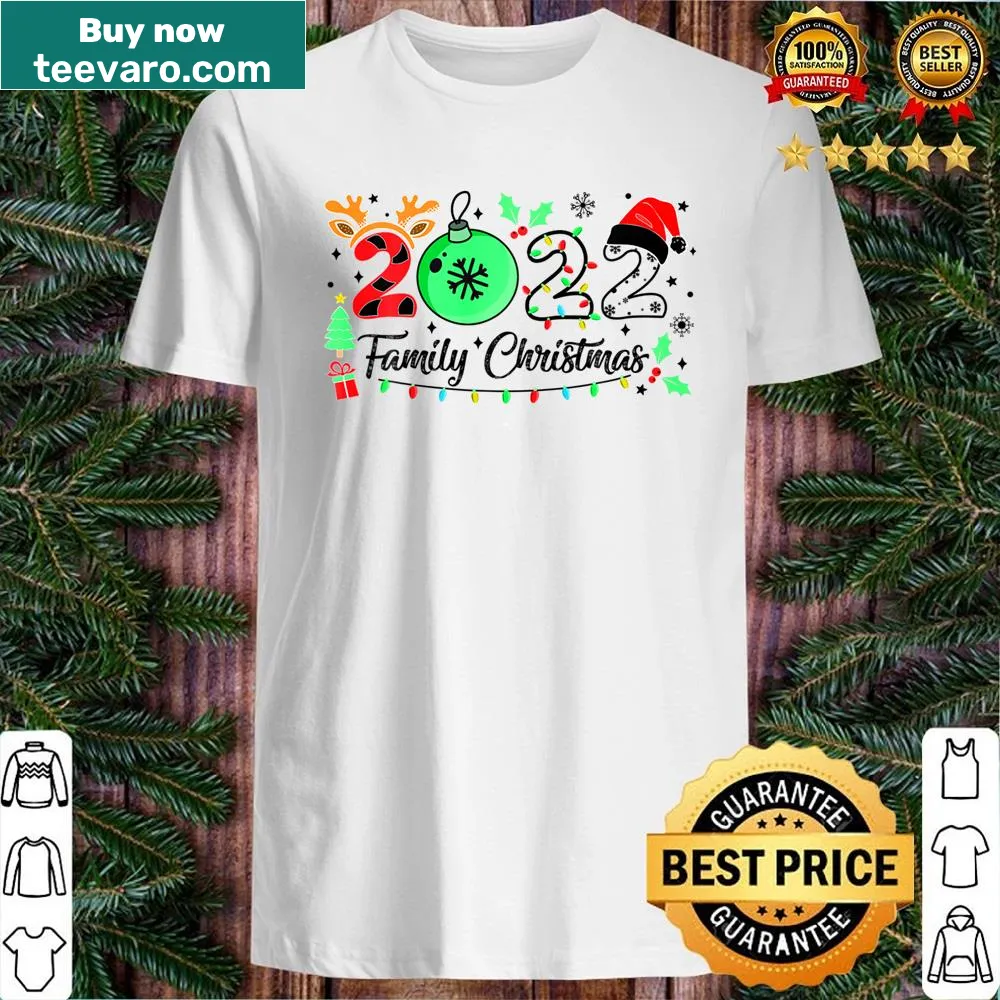 Matching family Christmas shirt for 2022.