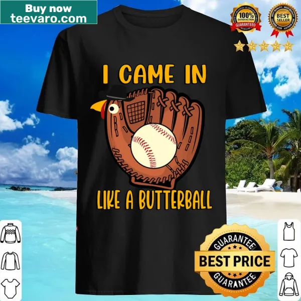Funny Thanksgiving shirt with Butterball turkey saying