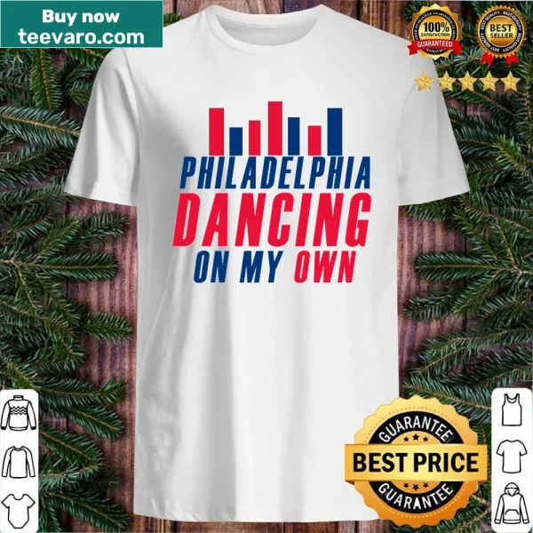 Shirt with a quote celebrating individuality and dancing on one's own