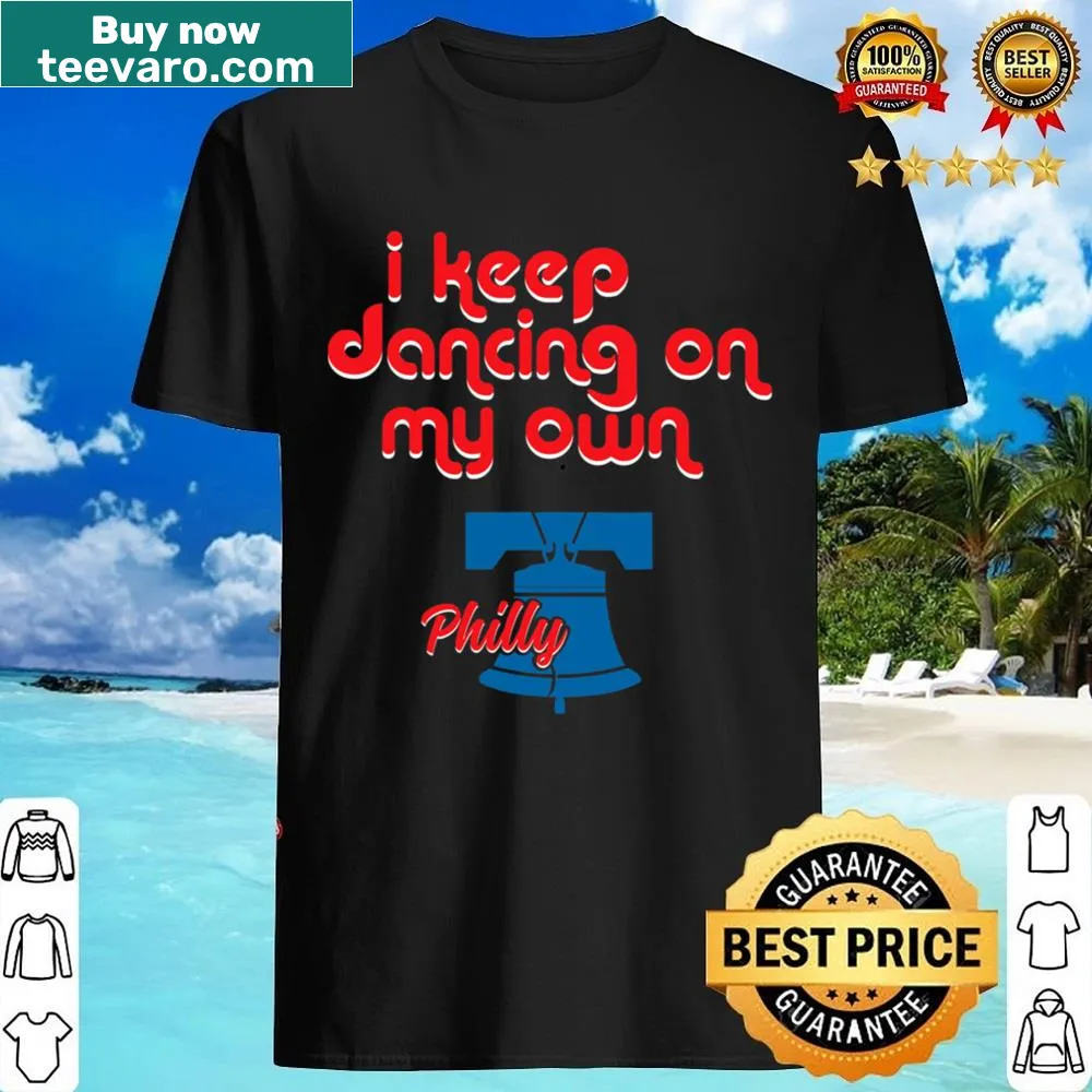 Typography design featuring 'I Keep Dancing On My Own' for Philadelphia Baseball