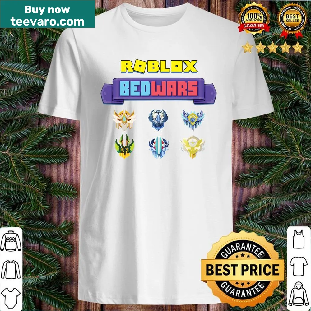 Fun shirt featuring Roblox Bedwars Battle Pass design