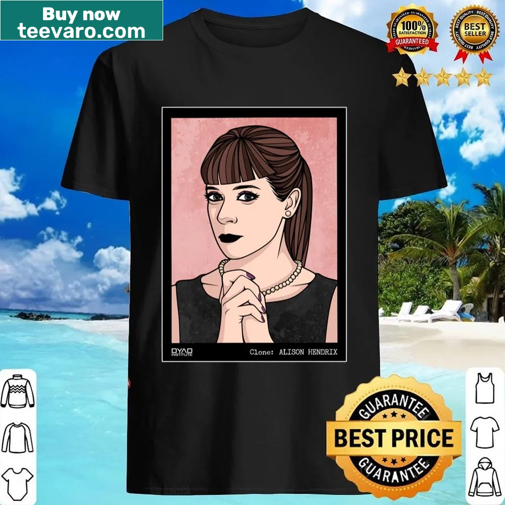 Minimalist Alison Hendrix design from Orphan Black