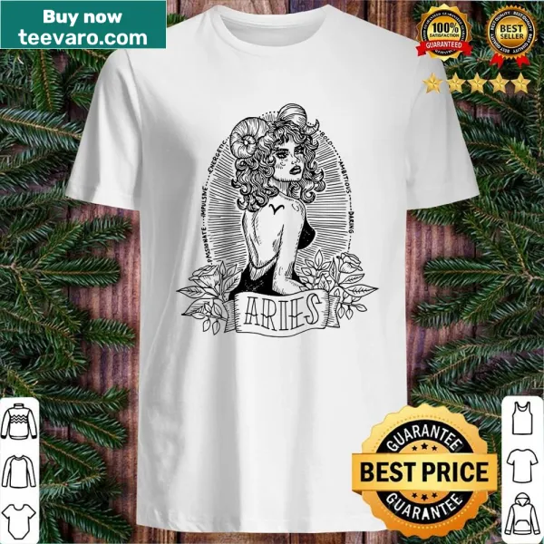 Vintage Aries Queen themed shirt