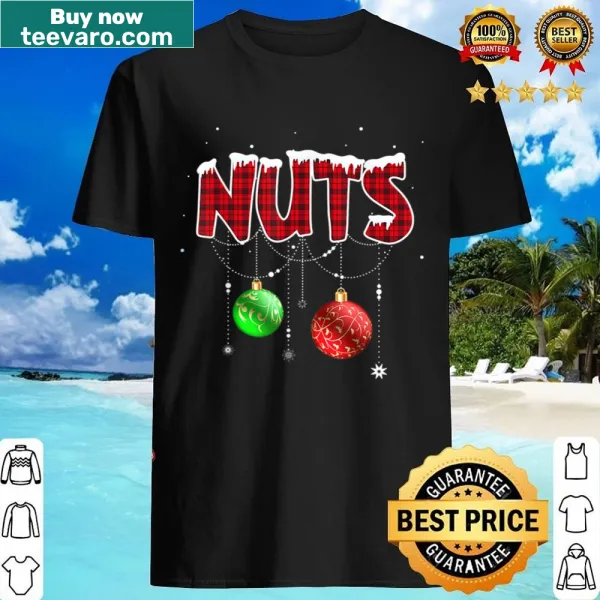 Matching couple shirts with funny chestnut design