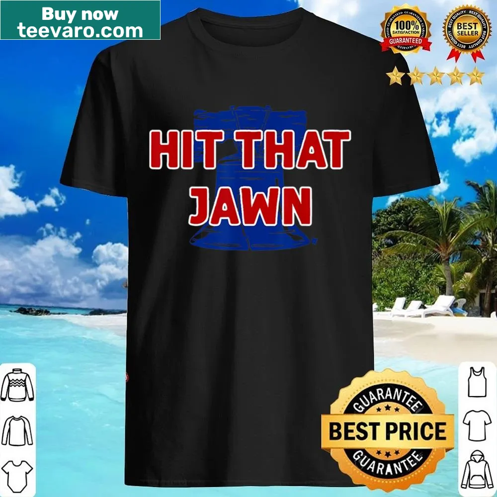 Philadelphia baseball shirt with a playful local term