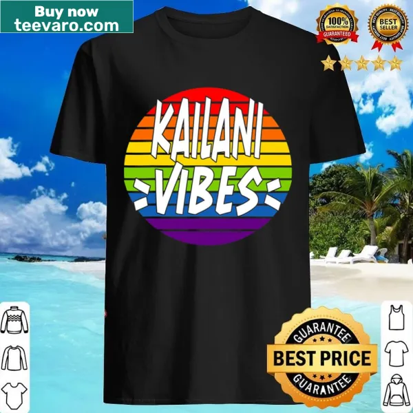 Family reunion shirt with 'Kailani Vibes' text