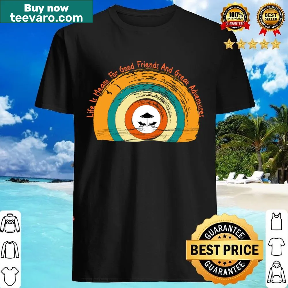 Graphic shirt celebrating friendship and hiking adventures