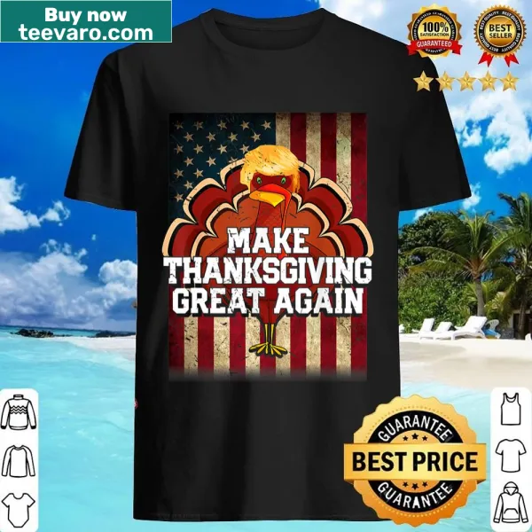 Funny Thanksgiving shirt with turkey and political theme
