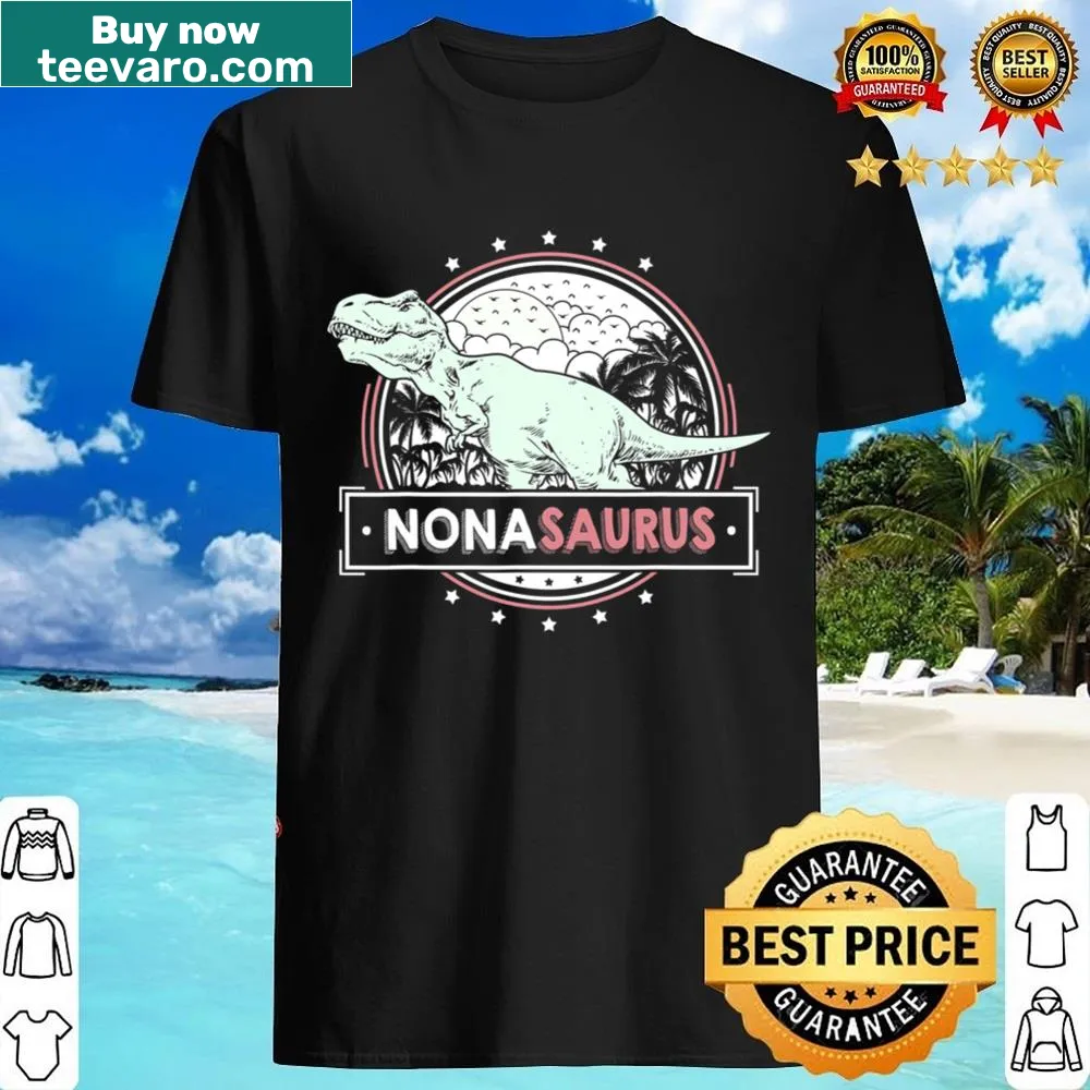 Whimsical Nonasaurus graphic with accessories for Mother's Day