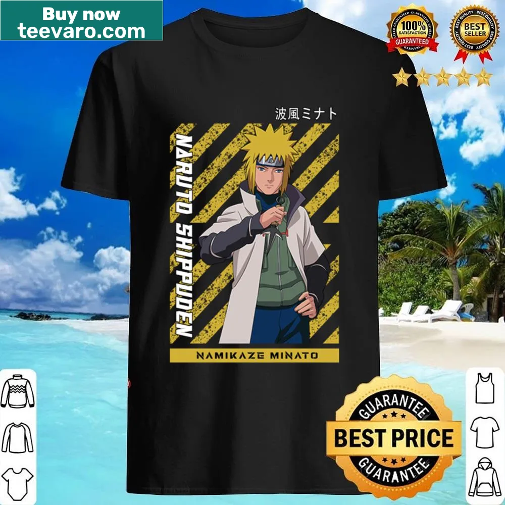 Shirt featuring Namikaze Minato character illustration