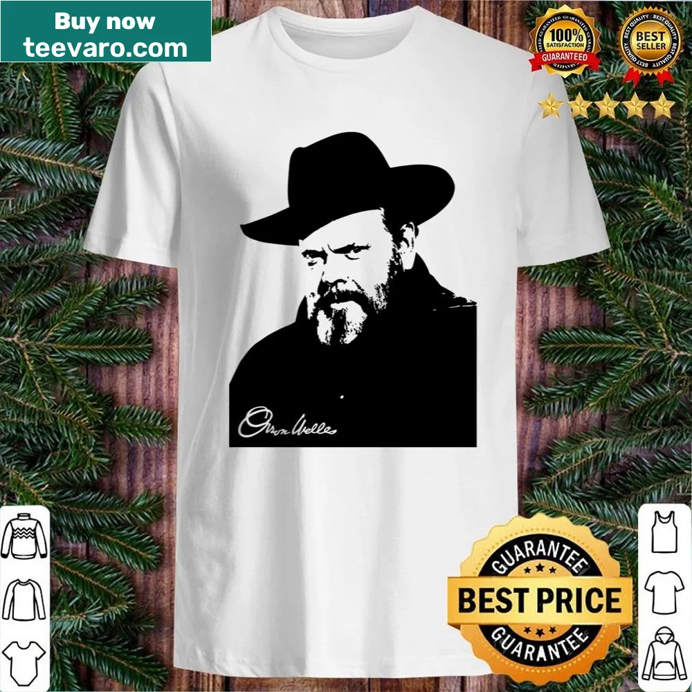 Shirt featuring the signature of Orson Welles