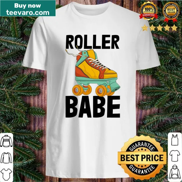Funny birthday shirt with roller skate design