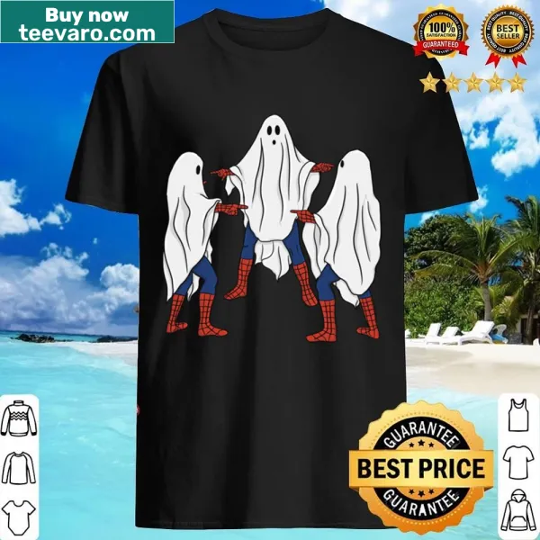 Cartoon Spidey Ghost shirt design