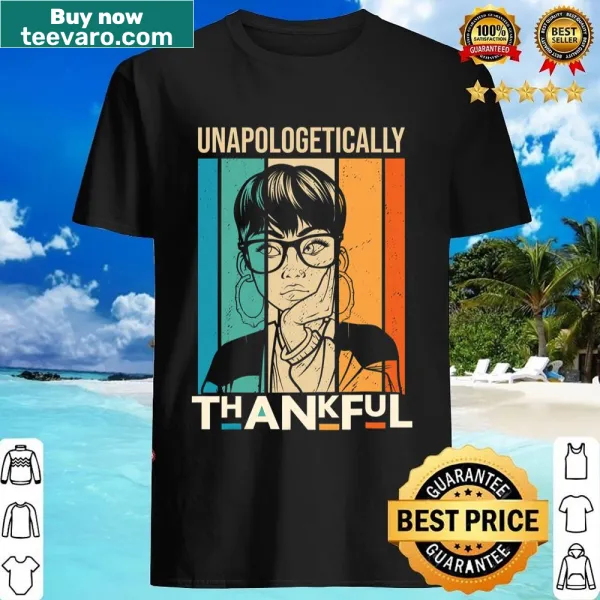 Empowering shirt for mothers with thankful and proud typography