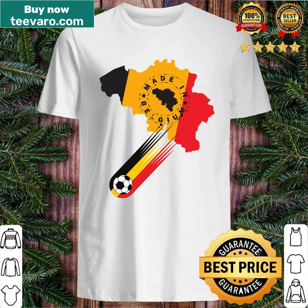 Silhouette design of Belgium map with flag for travel lovers