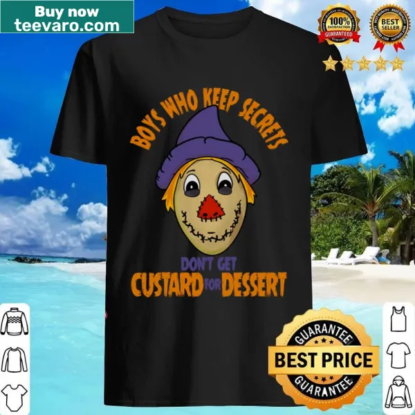Shirt featuring Corey Cunningham's scarecrow mask graphic
