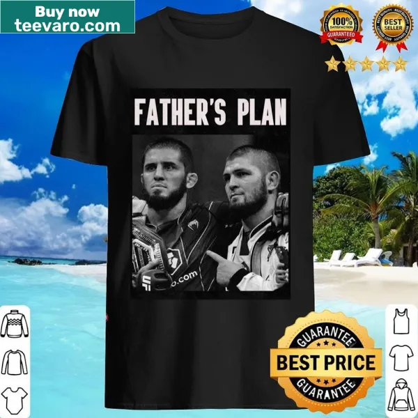 Graphic shirt featuring Khabib Nurmagomedov and Islam Makhachev