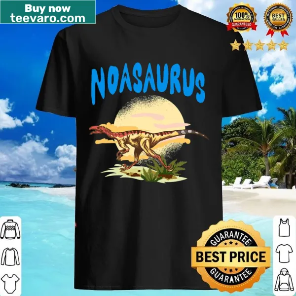 Shirt featuring dinosaur illustrations for dino lovers and identification