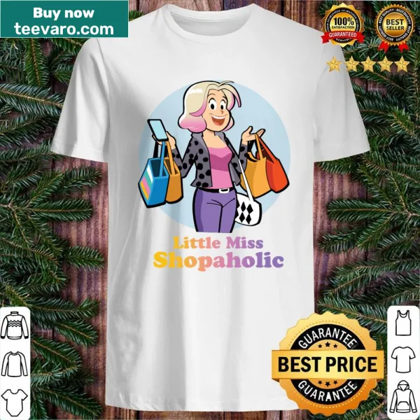 Playful Shopaholic shirt for women