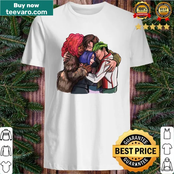 Illustration shirt featuring characters from Titans Series 3